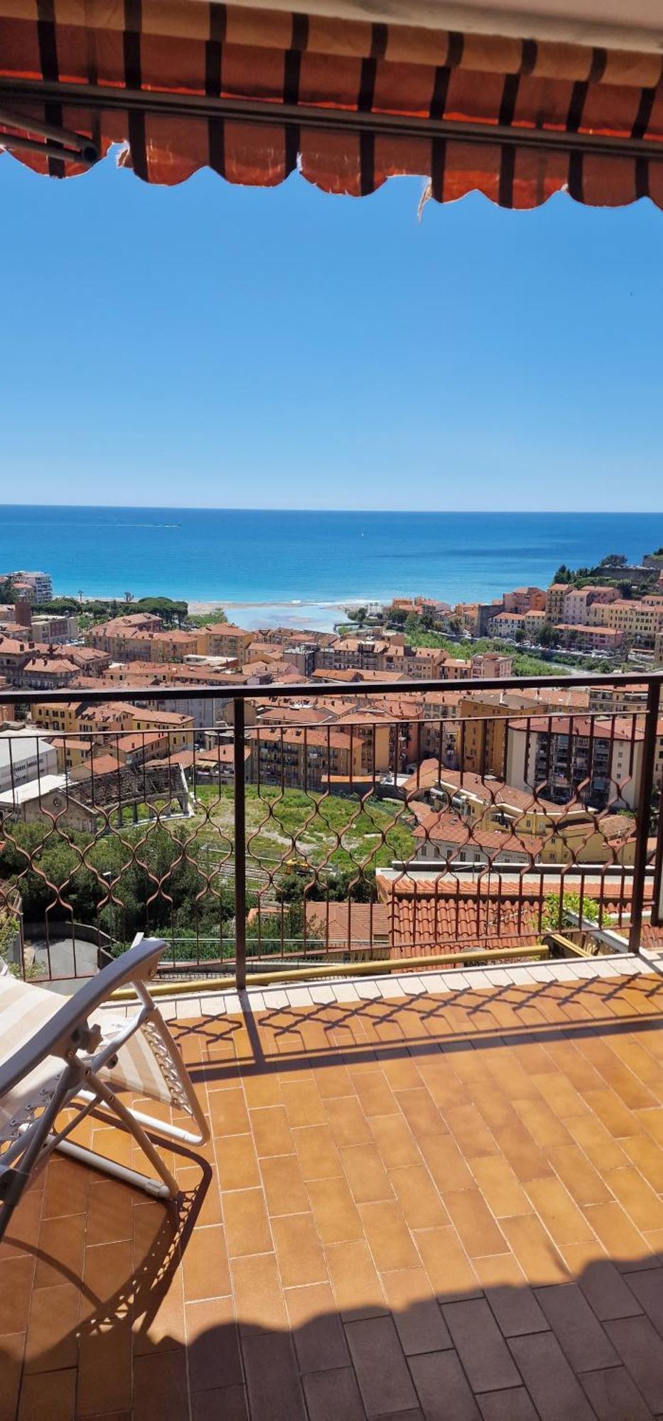 Thekeystudio, La Casa Del Mare Azzurro With Seaview Ventimiglia Exterior foto